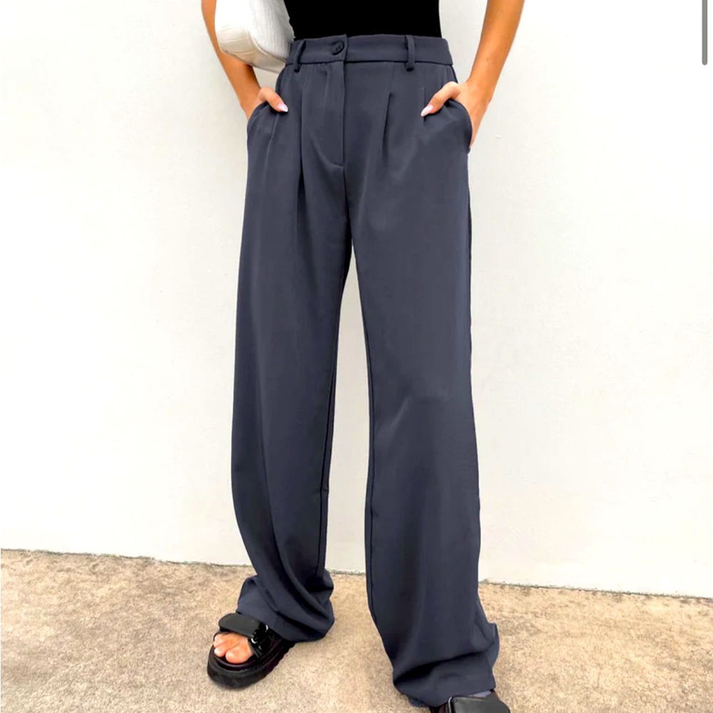 Slate gray princess Polly work pants